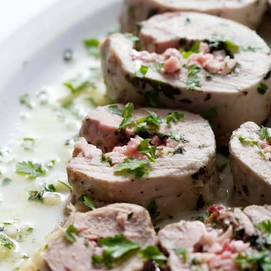 Herb and Pork Stuffed Pork