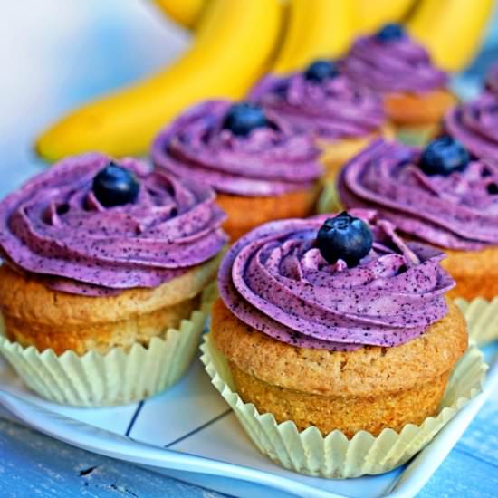 Brown Butter Banana Cupcakes
