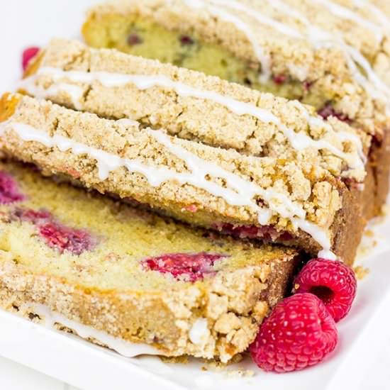 Raspberry Crumble Bread