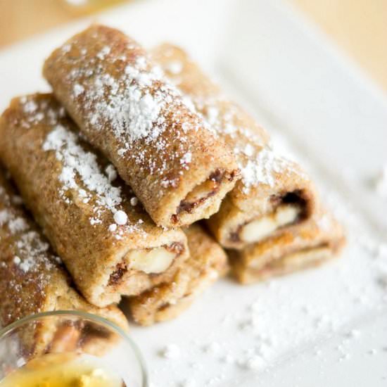 Banana Nutella French Toast