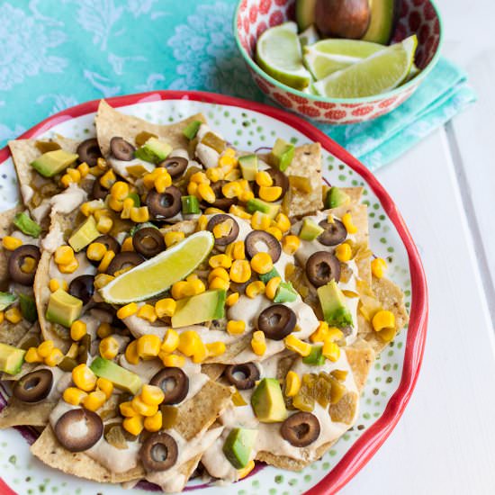 Southwestern Vegan Nachos