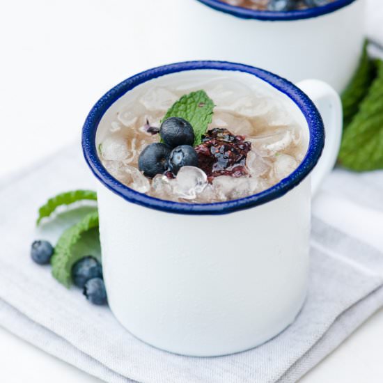 Blueberry Mint Julep
