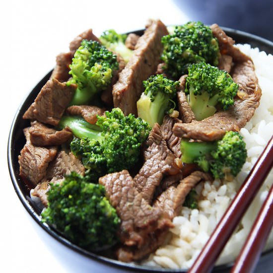 Quick Ginger Beef Stir Fry