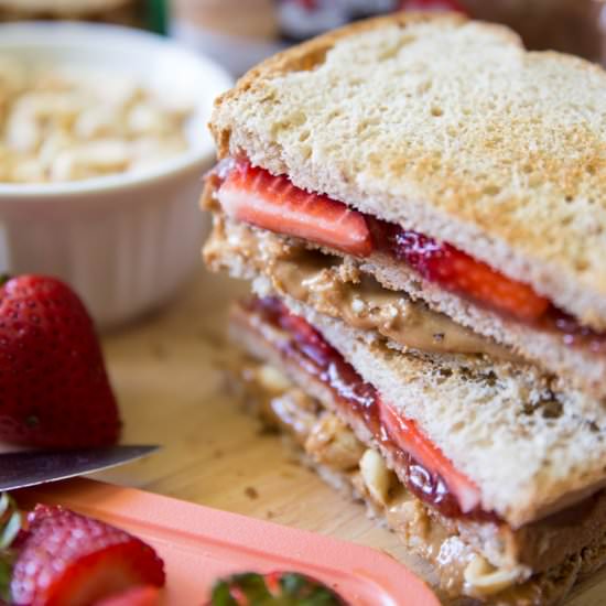 The Ultimate Strawberry PB&J