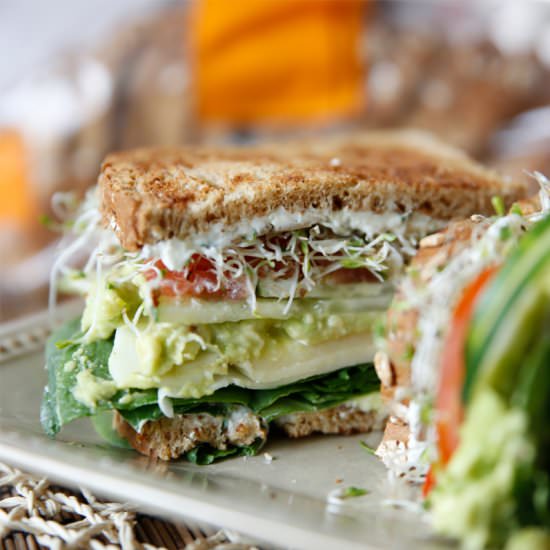The Ultimate Veggie Sandwich