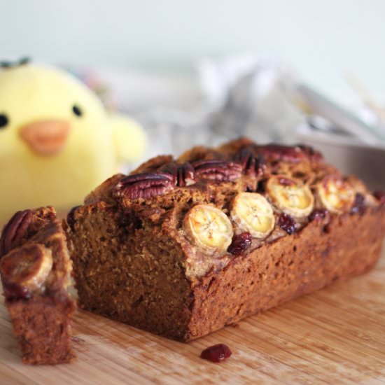 No Sugar Banana Bread