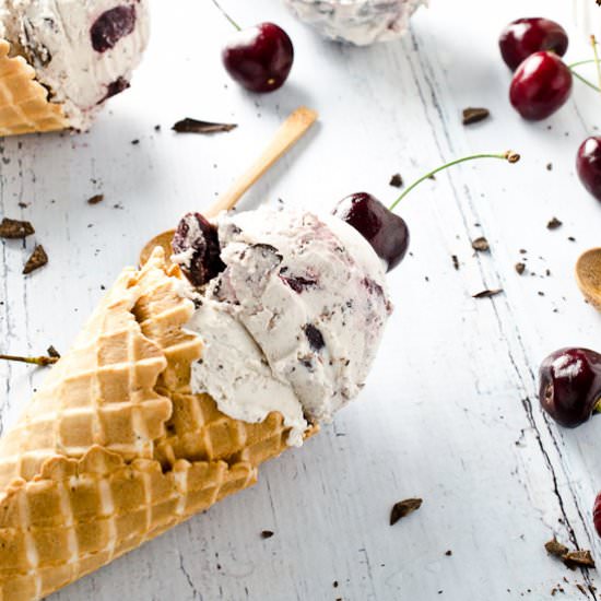 Boozy Cherry Garcia Ice Cream