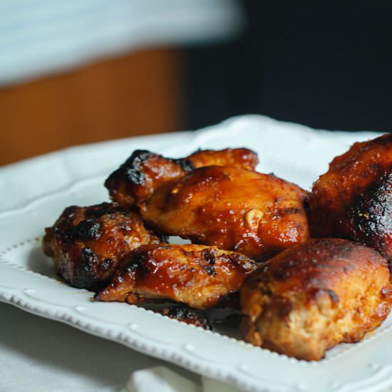 Pressure Cooker BBQ Thighs