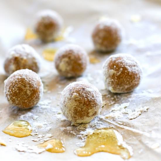 Maple Banana Pancake Bites