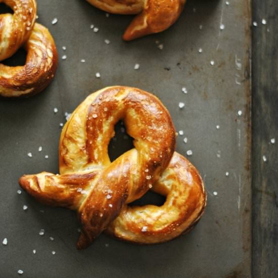 Homemade Soft Pretzels