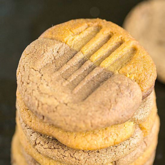 Peanut Butter Nutella Cookies