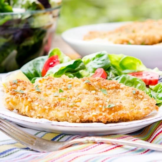 Peanut Chicken Cutlets