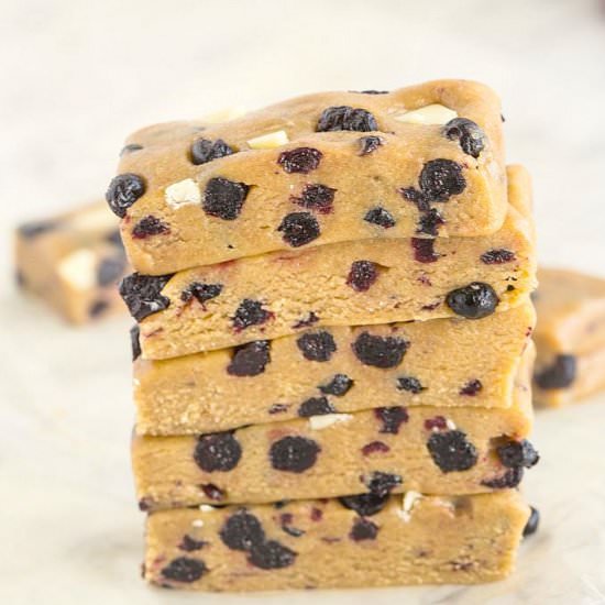 Blueberry White Chocolate Bars