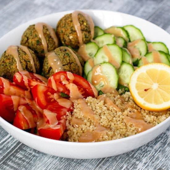 Herbed Falafel Bowl