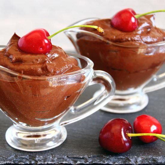 Healthy Avocado Chocolate Cream