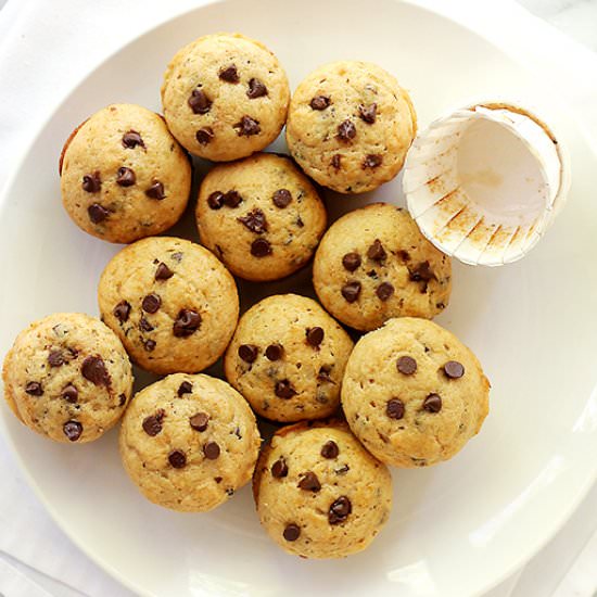 Mini Chocolate Chip Muffins