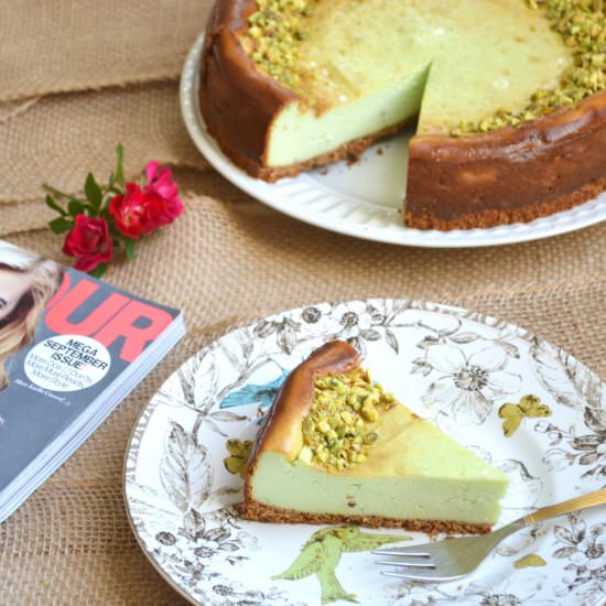Pistachio Cheesecake