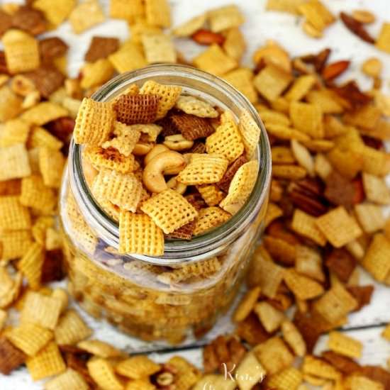 Super Simple Chex Mix