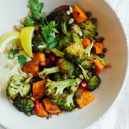 Burnt Broccoli Salad