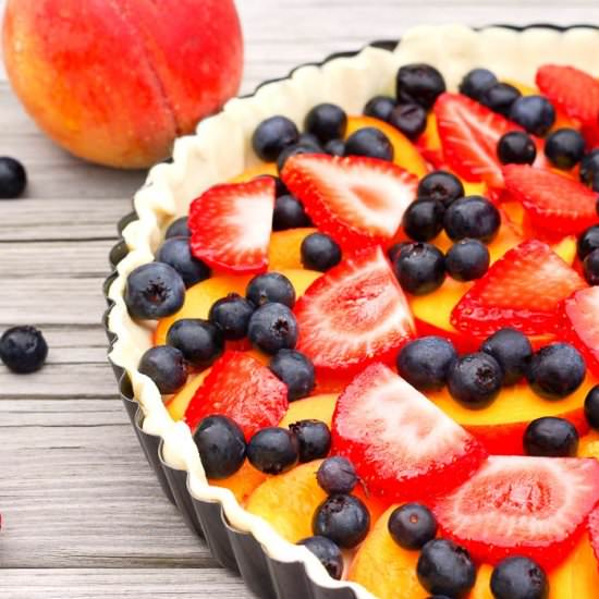 Summer Fruit Tart