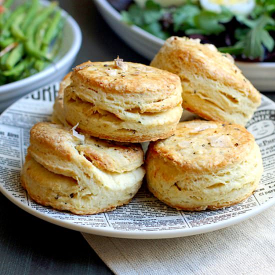 Black Pepper and Ricotta Biscuits