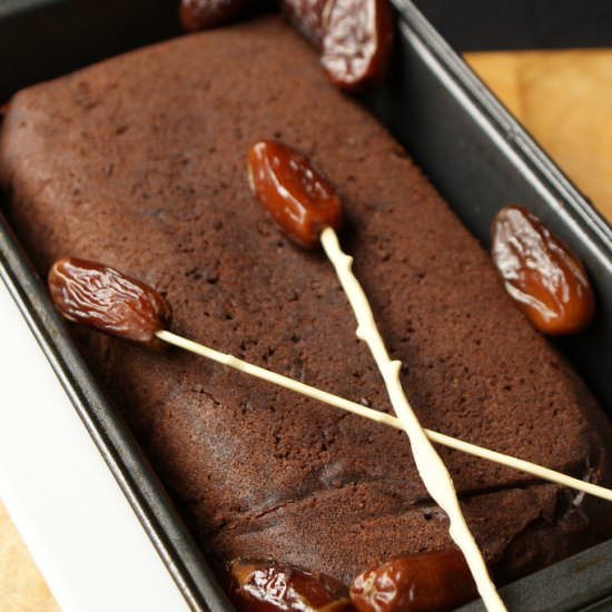 Chocolate and Tea Infused Date Loaf