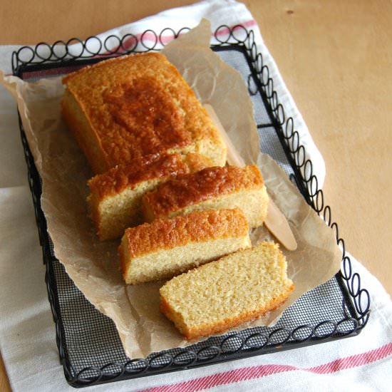 Orange Marsala Pound Cake