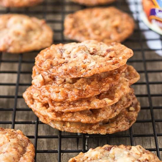 Salted Caramel Florentines