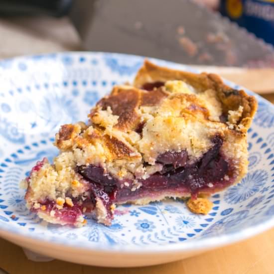 Cherry Cobbler Pie