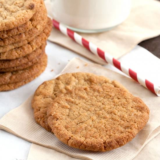 Flourless Peanut Butter Cookies