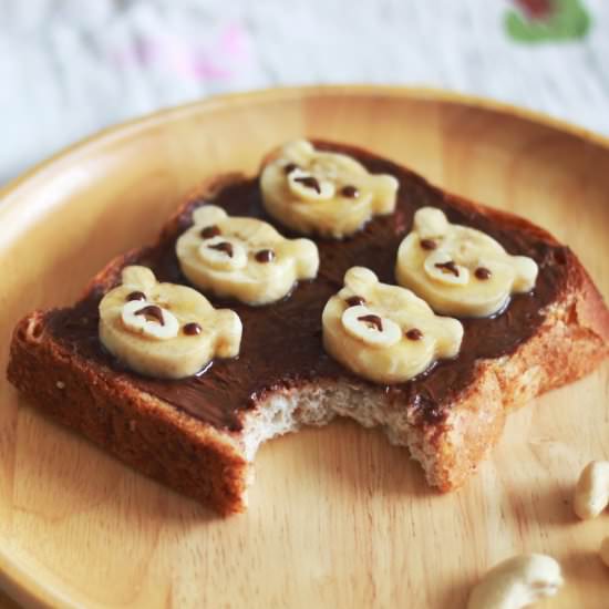 Rilakkuma Choco Banana Toast