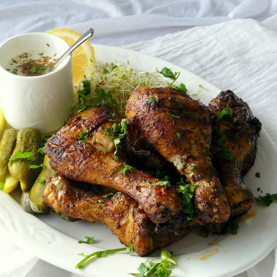 Grilled Chicken Drumsticks