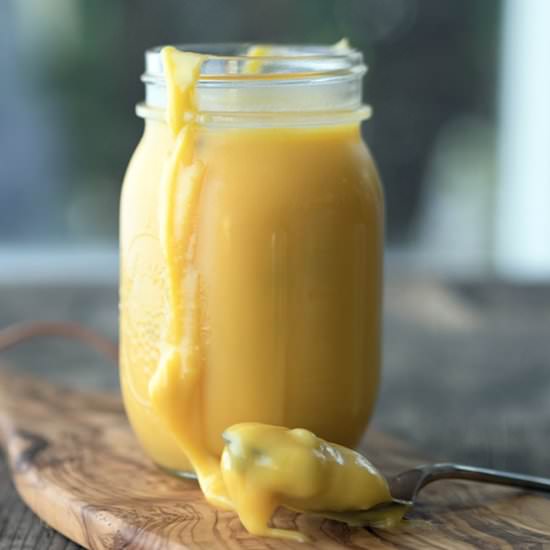 Easy Passionfruit Curd