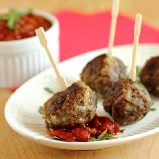 Easy Baked Meatballs
