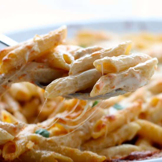 Roasted Red Pepper Alfredo