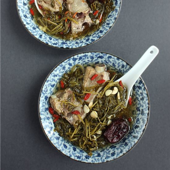 Watercress and Pork Soup
