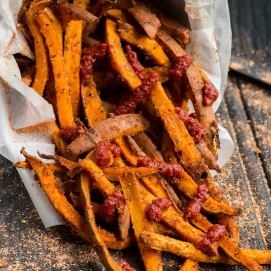 Cajun Sweet Potato Fries