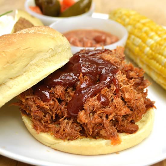 Pulled Pork With Chipotle BBQ Sauce