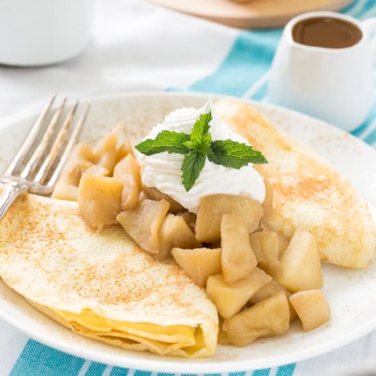 Apple Crepes