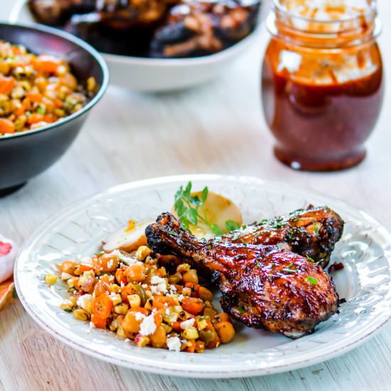 Honey Chipotle BBQ Chicken