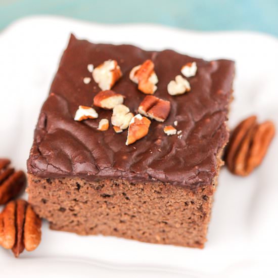 Healthy Texas Sheet Cake