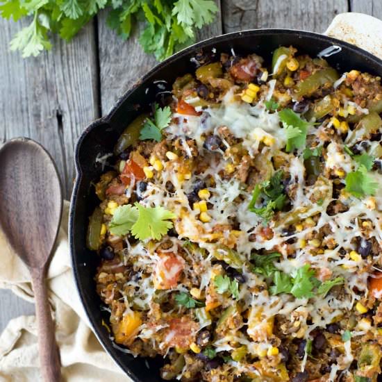 Skillet Stuffed Peppers