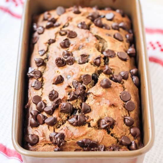 Peanut Butter Quinoa Banana Bread