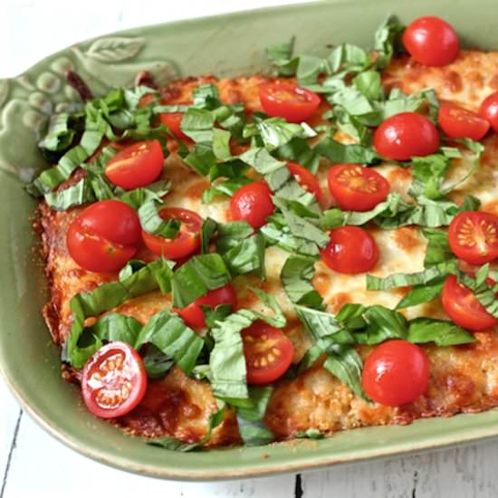 Baked Quinoa Caprese Casserole