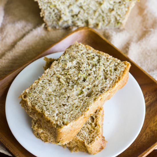 Whole Wheat Zucchini Herb Bread