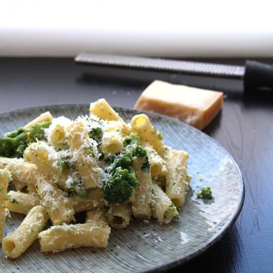 Pasta with Purple Broccolini