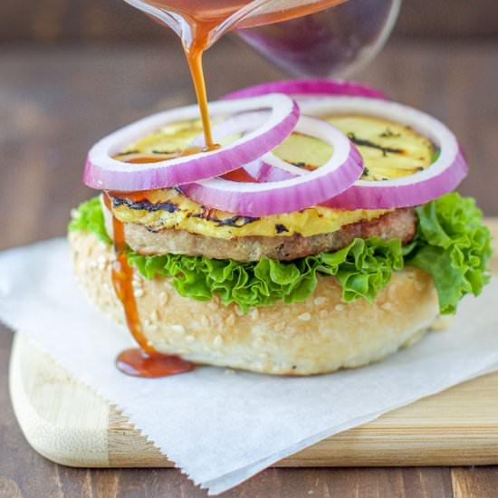 Teriyaki Turkey Burger