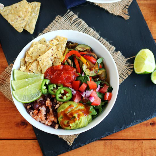 Grilled Veggie Taco Bowl