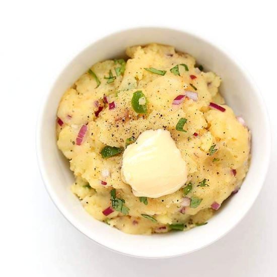 Aloo bharta- Indian mashed potatoes