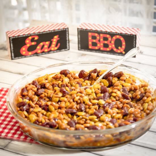 Sweet Southern BBQ Baked Beans